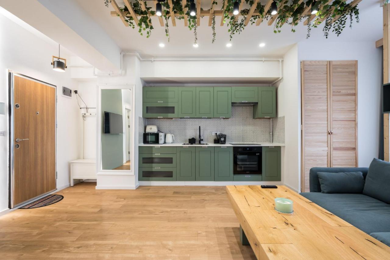 Jungle Escape - Luxe 1-Br Haven In Bucharest Lejlighed Eksteriør billede